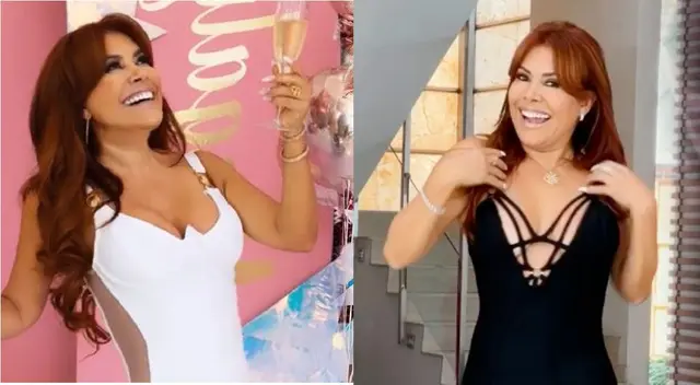 Magaly Medina no solo la rompió en el rating tras ampay de Melissa Paredes y su bailarín.