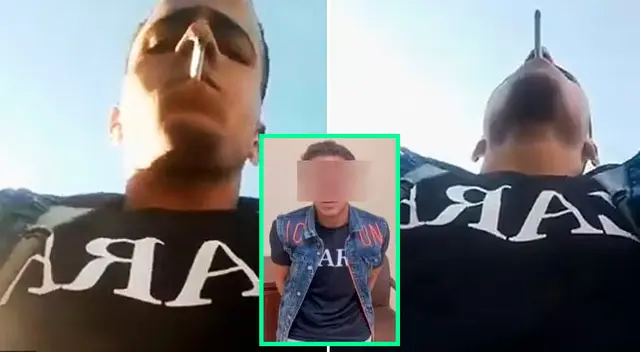 Los espectadores alertaron que vieron su rostro en la caja de comentarios de Facebook. Los espectadores alertaron que vieron su rostro en la caja de comentarios de Facebook.