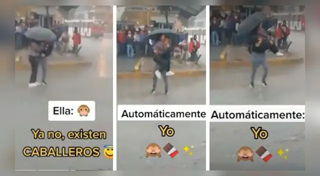 El romántico hecho se volvió viral en las redes sociales.