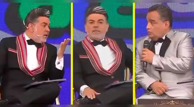 Jorge Benavides troleó a Andrés Hurtado en su propio programa.