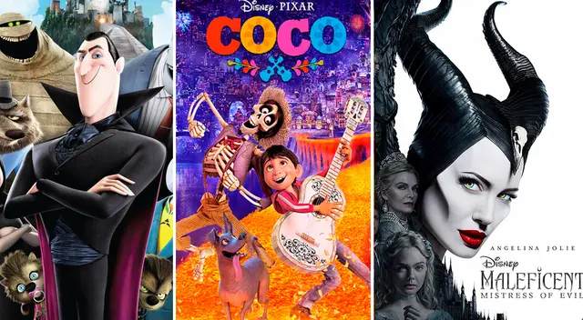 Alístate para Halloween con estás grandes producciones.