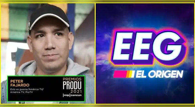 Peter Fajardo se encuentra en la nominaciones de 'PREMIOS PRODU 2021' por Esto es guerra.