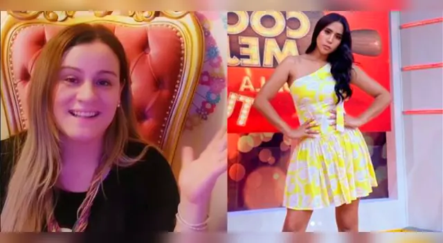 Lourdes Sacín se manda contra Melissa Paredes. Lourdes Sacín se manda contra Melissa Paredes.