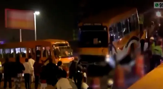 Conductor del bus fue llevado a la comisaria de Puente Piedra Conductor del bus fue llevado a la comisaria de Puente Piedra