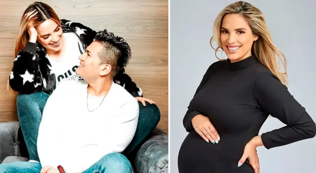 Cassandra Sánchez celebra su primer años comprometida con Deyvis Orosco.