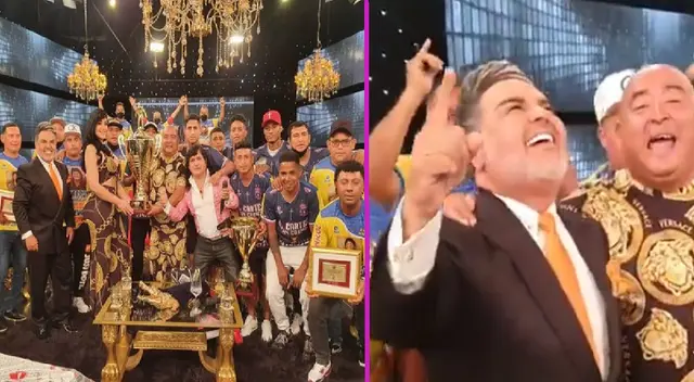 Al ritmo de chicha, Andrés Hurtado recordó a Chacalón. Al ritmo de chicha, Andrés Hurtado recordó a Chacalón.