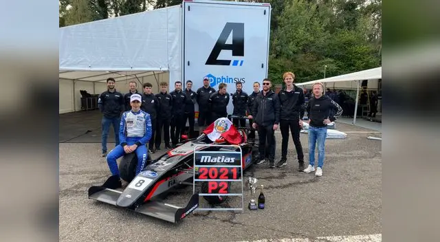 Miguel Zagaceta dejó en el alto el deporte motor peruano en la F-4 Británica Miguel Zagaceta dejó en el alto el deporte motor peruano en la F-4 Británica