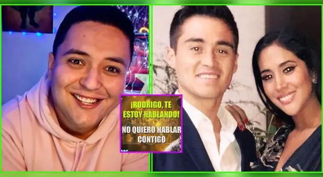 Samuel Suárez le parece raro el audio de Melissa Paredes.