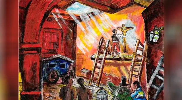 La celebración del Señor de los Milagros es durante el mes de octubre.