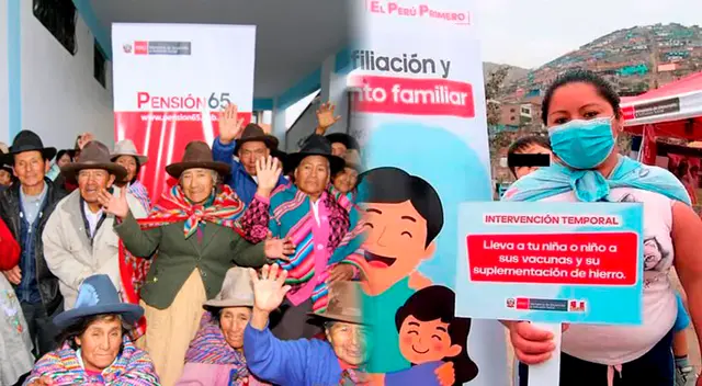 Ampliación de beneficiarios para Pensión 65 y Programa Juntos