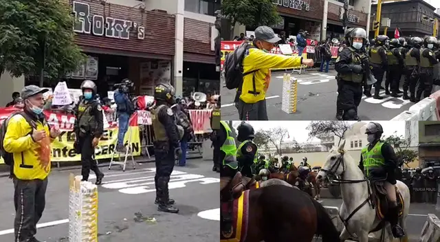 Heladero llamó la atención en las redes sociales por escena en la avenida Abancay. Heladero llamó la atención en las redes sociales por escena en la avenida Abancay.