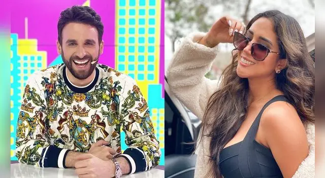 El conductor de Amor fuego quedó sorprendido por la respuesta de Melissa Paredes, tras el ampay con su bailarín. Foto: composición / Instagram