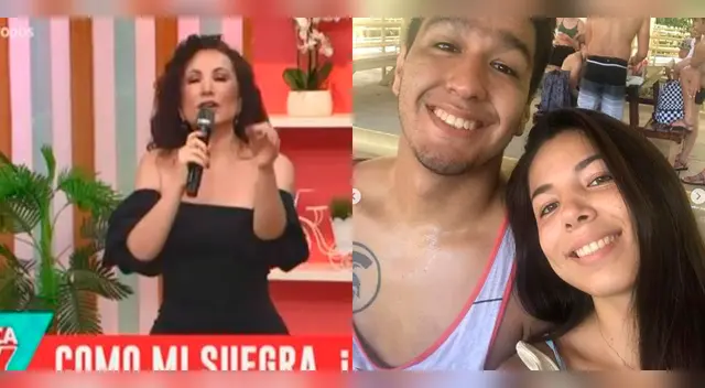 Janet Barboza ‘jura’ que es buena suegra.