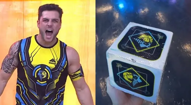 Nicola Porcella está en Lima desde hace unos días, y sin previo aviso, llegó a los estudios de América TV en Pachacamac, donde se graba EEG.