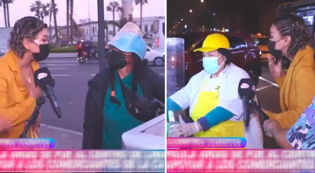 Paula Arias realiza un noble gesto con vendedores ambulantes. Paula Arias realiza un noble gesto con vendedores ambulantes.