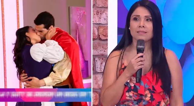 Tula Rodríguez recordó que beso con Guty Carrera le trajo problemas.