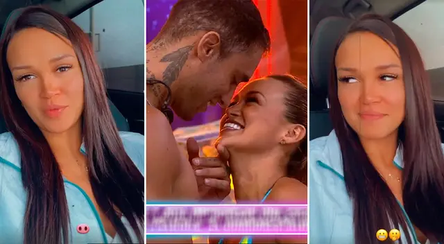 Angie Arizaga mostró todos los dulces que se antojó. Angie Arizaga mostró todos los dulces que se antojó.