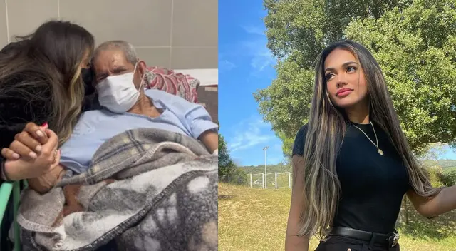 Mayra Goñi ayuda a anciano de 83 años que fue desfigurado por un pitbull.