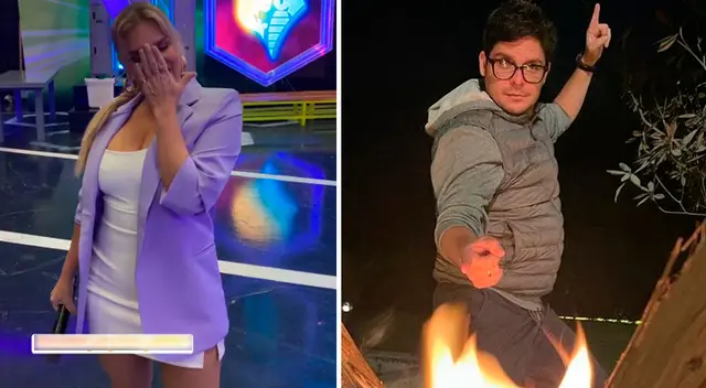 Gian Piero Díaz sonrojo a Johanna San Miguel con elogio. Gian Piero Díaz sonrojo a Johanna San Miguel con elogio.