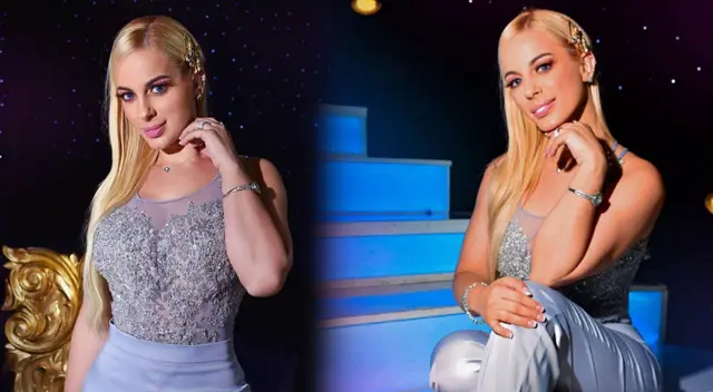 Dalia Durán emocionada en una nueva etapa de su vida.