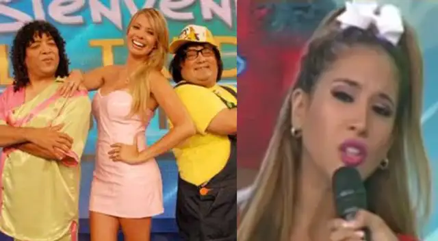 Melissa Paredes y su paso por Bienvenida la Tarde. Melissa Paredes y su paso por Bienvenida la Tarde.