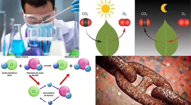 Las reacciones químicas son parte de nuestro día a día. Algunas son utilizadas en la fabricación de productos.