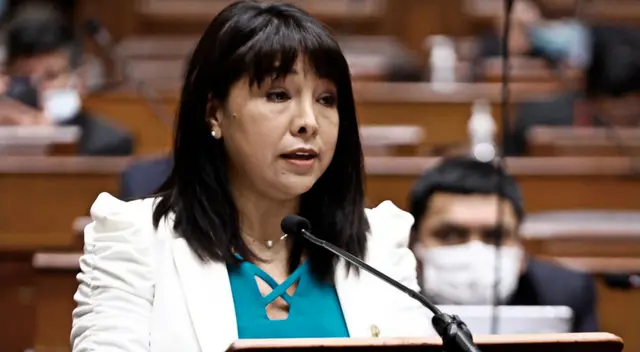 Mirtha Vásquez, presidenta del Consejo de Ministros.