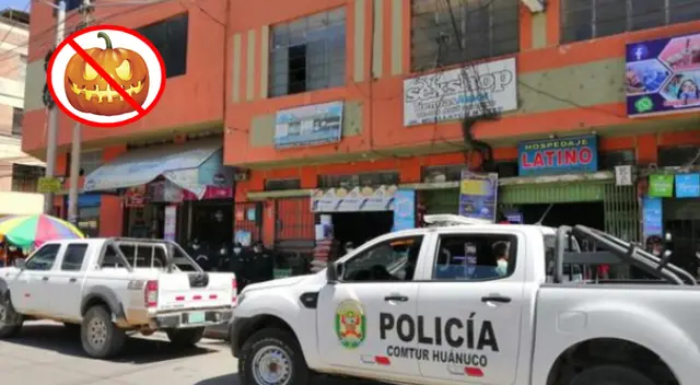 Autoridades pondrán mano dura a quienes organizan fiestas de Halloween en Huánuco
