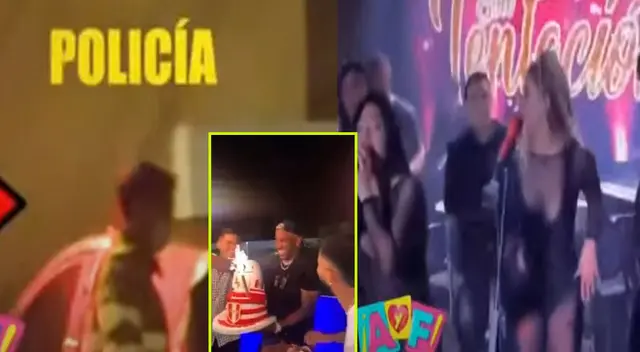 Jefferson Farfán celebró su cumpleaños con tonazo y con intervención policial.