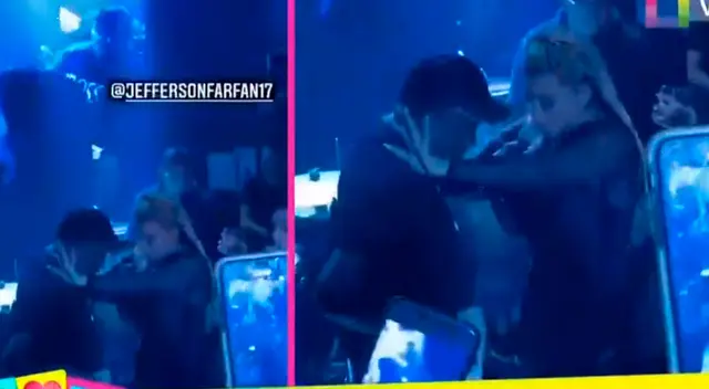Jefferson Farfán y Paula Arias demostraron sus dotes para el baile el tonazo de la Foquita.