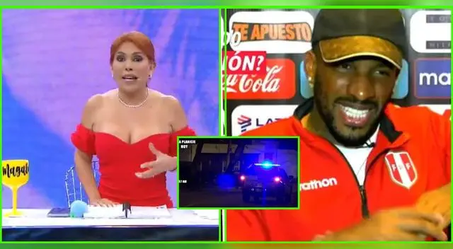 Magaly Medina arremete contra la retirada de los policías de la fiesta de Jefferson Farfán.