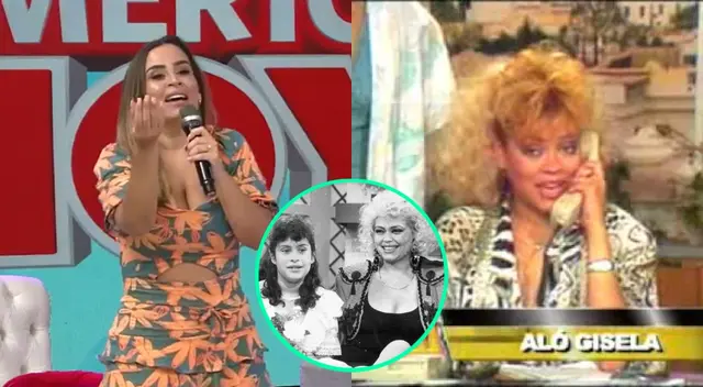 Alo Gisela se estrenó un 28 de octubre de 1987 y en América Hoy, Ethel Pozo no pudo dejar de homenajear a su madre Gisela Valcárcel.