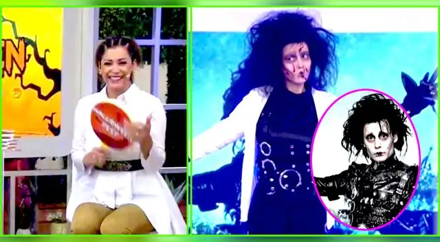 Karla Tarazona no pudo con su genio y bromeó por el disfraz de la hermana de Milena Zárate. Karla Tarazona no pudo con su genio y bromeó por el disfraz de la hermana de Milena Zárate.