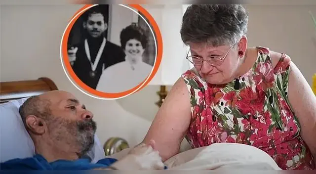 Conmovedor. Una pareja tuvo la oportunidad de volverse a reencontrar y poder estar juntos para siempre.