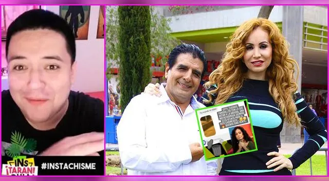 Samuel Suarez evidencia a Janet Barboza tirando cuadro con Nilver Huarac.