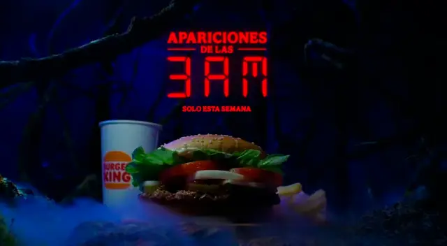 Durante toda la semana de Halloween, Burger King reta a sus fans. Durante toda la semana de Halloween, Burger King reta a sus fans.