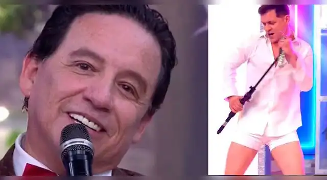 Gino Pesaressi pasó tremendo roche en vivo.