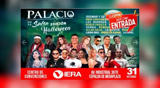 Fiestas para Halloween 2021.