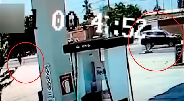 Menor iba acompañada de su abuelo para llevarle la comida a su madre.