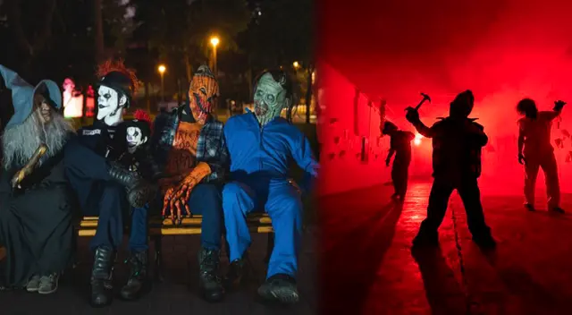 Circuito del terror en el parque de las aguas
