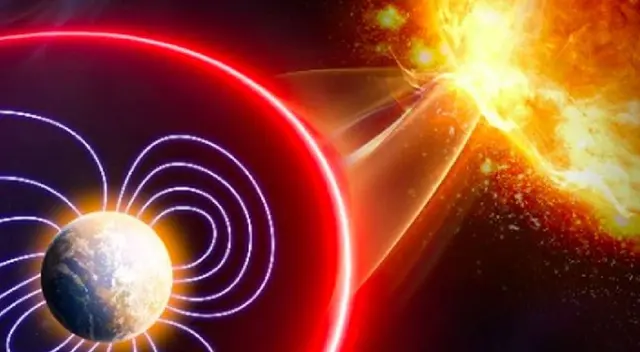 El impacto ha provocado un apagón de radio en esta región y ahora viene en camino una oleada magnética. El impacto ha provocado un apagón de radio en esta región y ahora viene en camino una oleada magnética.