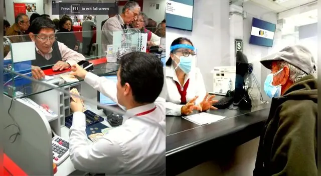 Los beneficiarios de la ONP pueden recibir su pensión en domicilio.