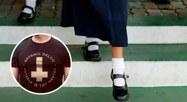 El fundador de la organización Satanic Delco dijo que continuará luchando contra las escuelas por sus decisiones sobre el código de vestimenta. El fundador de la organización Satanic Delco dijo que continuará luchando contra las escuelas por sus decisiones sobre el código de vestimenta.