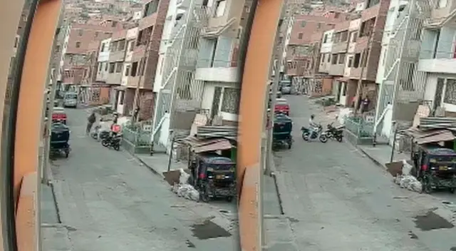 Delincuentes llegaron en motos lineales y como trabajadores de delivery