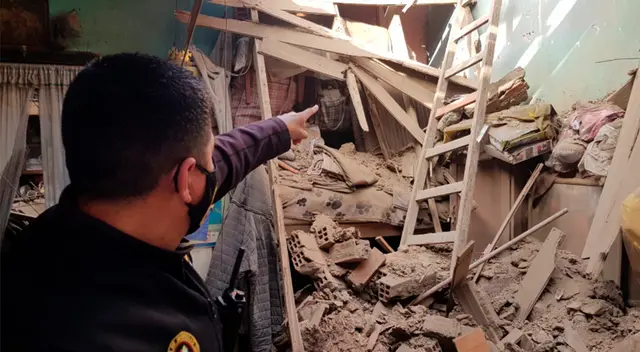 Tres mujeres quedaron heridas producto del colapso del techo.