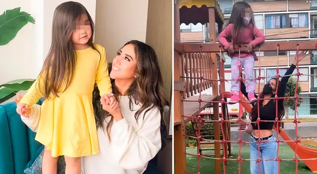 Melissa Paredes demuestra que está tranquila pese a críticas.