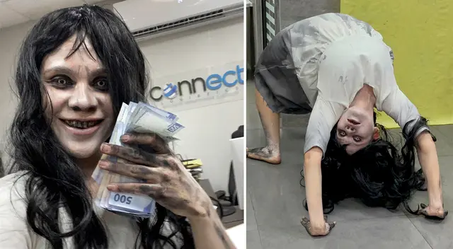 La fotos de la joven se hicieron virales en Twitter. La fotos de la joven se hicieron virales en Twitter.