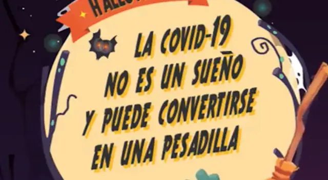 Halloween 2021: Minsa advierte no ir a fiestas por contagios del COVID-19 con canción de terror [VIDEO]