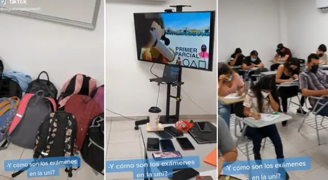 Profesor de la UNI toma examen al estilo de El Juego del Calamar y se vuelve viral en minutos.