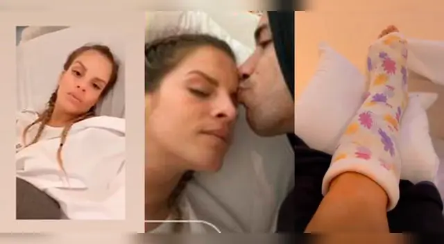 Alejandra Baigorria es enyesada tras rotura de tendón. Alejandra Baigorria es enyesada tras rotura de tendón.